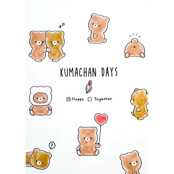 Happy Together Bears Mini Notepad