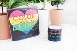simply gilded BOX SET of 4 - Color Love MIDNIGHT 10mm + pink/gold/green/blue foil bows
