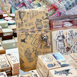 Don't Peek Gift Tag Christmas Rubber Stamp