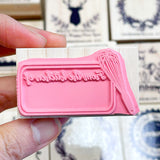 From The Kitchen Of Rubber Stamp, perfect for labeling your homemade cookies and jam.