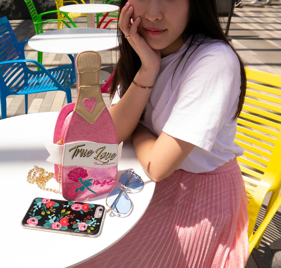True Love Champagne Handbag