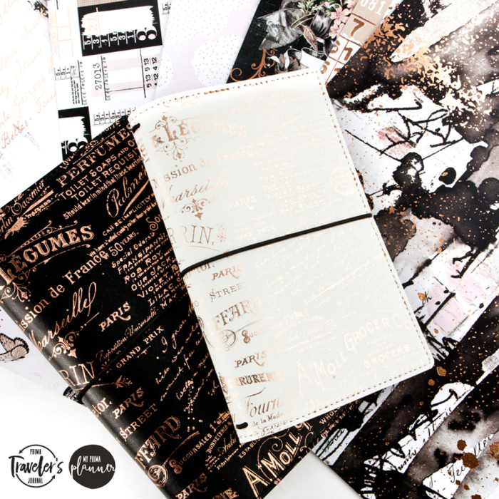 Rose Prima Traveler's Journal Personal Size PTJ Rose