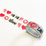 XOXO Love Washi Tape at Little Craft Place Washi Wall Heart Washi Tape