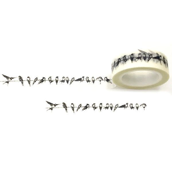 Swallow Bird Washi Tape