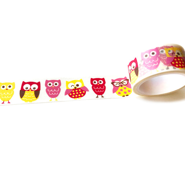 Owl Washi Tape