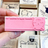 Teacher Please Sign and Return to: - Cat Rubber Stamp.