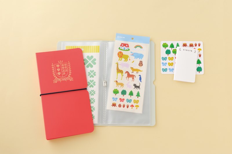 Sticker Album Grey KING JIM Otona Seal Collection