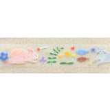 Cozyca Products Happy Garden Clear Washi Tape by Aiko Fukawa