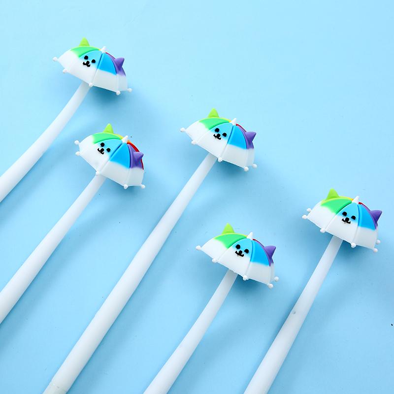 Rainbow Umbrella Gel Pen