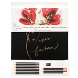 Paper Fashion Pencil Kit 15/Pkg