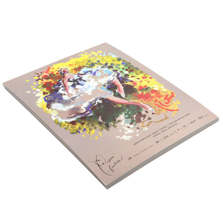 Paper Fashion Heavy Weight Gray Paper Pad 9"X12"