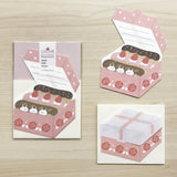 Strawberry Cake Shop Mizutama Mini Letter Set
