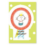 Mizutama Happy Birthday Greeting Card