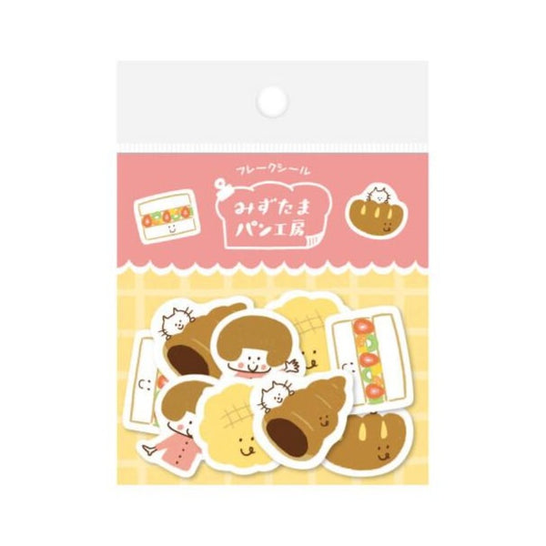 Mizutama Anpan Japanese Sweet Roll Flake Sticker