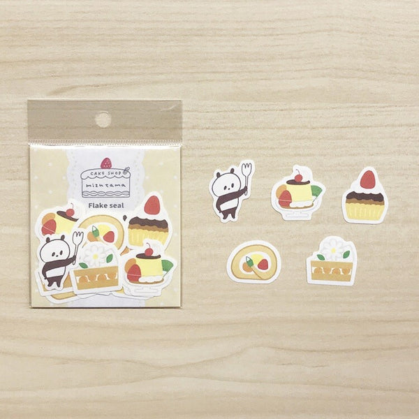 Cake Shop Mizutama Flake Sticker (20 pcs)