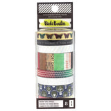 Vicki Boutin Color Kaleidoscope Washi Tape 8/Pkg
