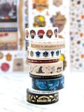 Be the first of your crowd to own officially licensed Harry Potter Quidditch washi tape! You'll find so many uses for this fun accent, from your planner or calendar to your travel journal or your next craft project. Add a splash of color to just about anything. Lovely foil accents, too.
