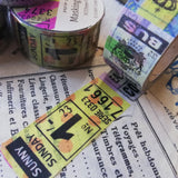 Sunny Sunday x Papier Platz Collaboration - Colorful Washi Tape