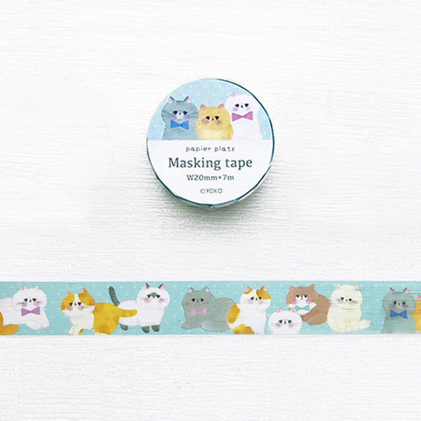 Yoko Neko Cat Washi Tape • Japanese Masking Tape