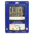 Pigma Manga Comic Pro Sketching & Inking Sets 8-Piece Set