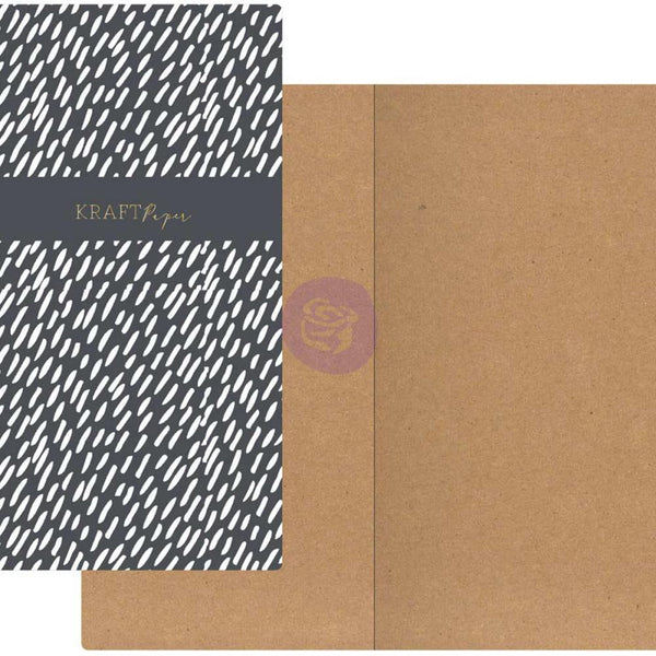 Dashes with Kraft Paper Prima Traveler's Journal Notebook Refill 32 Sheets