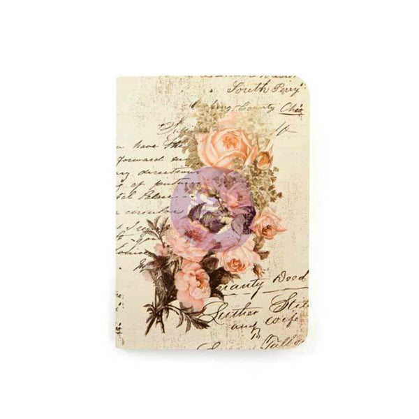 Notebook Inserts Passport Size Dusty Roses. Make more room for your adventures with these Notebook Inserts for your Prima Traveler
