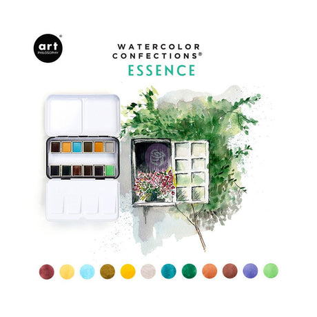 Prima Watercolor Pans Essence 12/Pkg