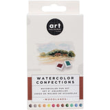 Prima Watercolor Confections Watercolor Pans Woodlands 12/Pkg