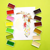 Kuretake Gansai Tambi Watercolor Palette - 48 Color Set