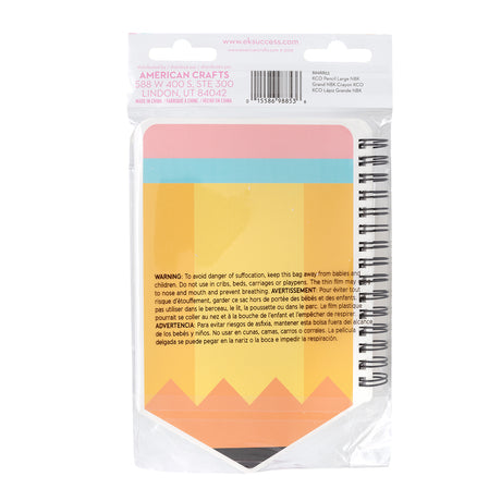 Cuadernos blandos con forma de lápiz