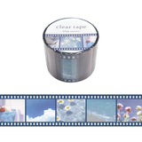 Film Blue Clear PET Tape