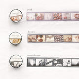 Film Monochrome Clear PET Tape