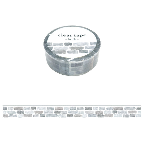 Brick Clear PET Tape Mind Wave