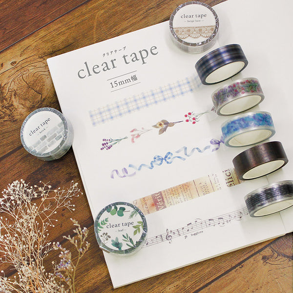 Brick Clear PET Tape Mind Wave