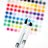 Tombow Basic Palette ABT PRO Brush Marker 12-Marker Sets Alcohol-Based