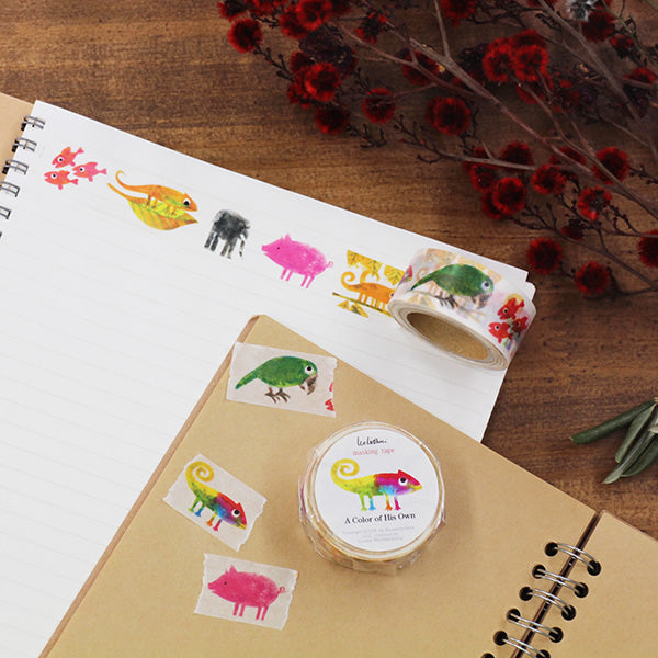 Chameleon A Color of His Own Washi Tape by Leo Lionni