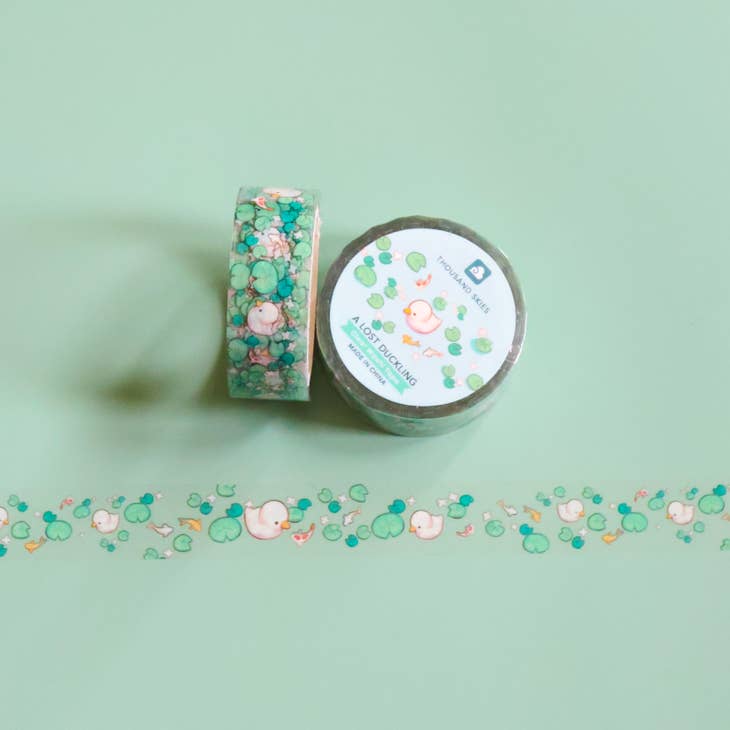 A Lost Duckling Transparent PET Tape