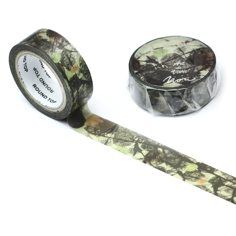Round Top Round Washi Tape  Atelier Noir- マスキングテープ ラウンド