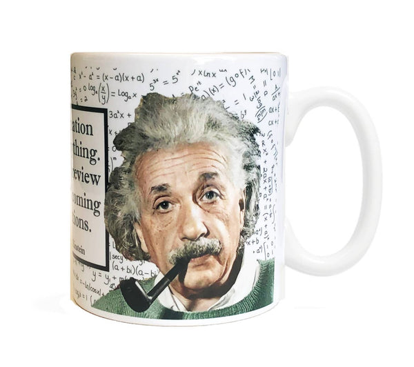 Inspiration comes in many forms. Albert Einstein embodies inspiration in his intelligence, his wit and in his life. We created a set of fun ceramic mugs with some of the most inspirational artists, writers, scientists and authors in history!