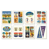 Retro Americana Stickers Tin Cavallini & Co.