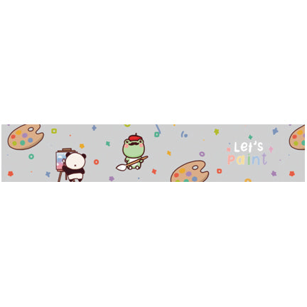 Let's Paint Washi Tape Paperkumaco