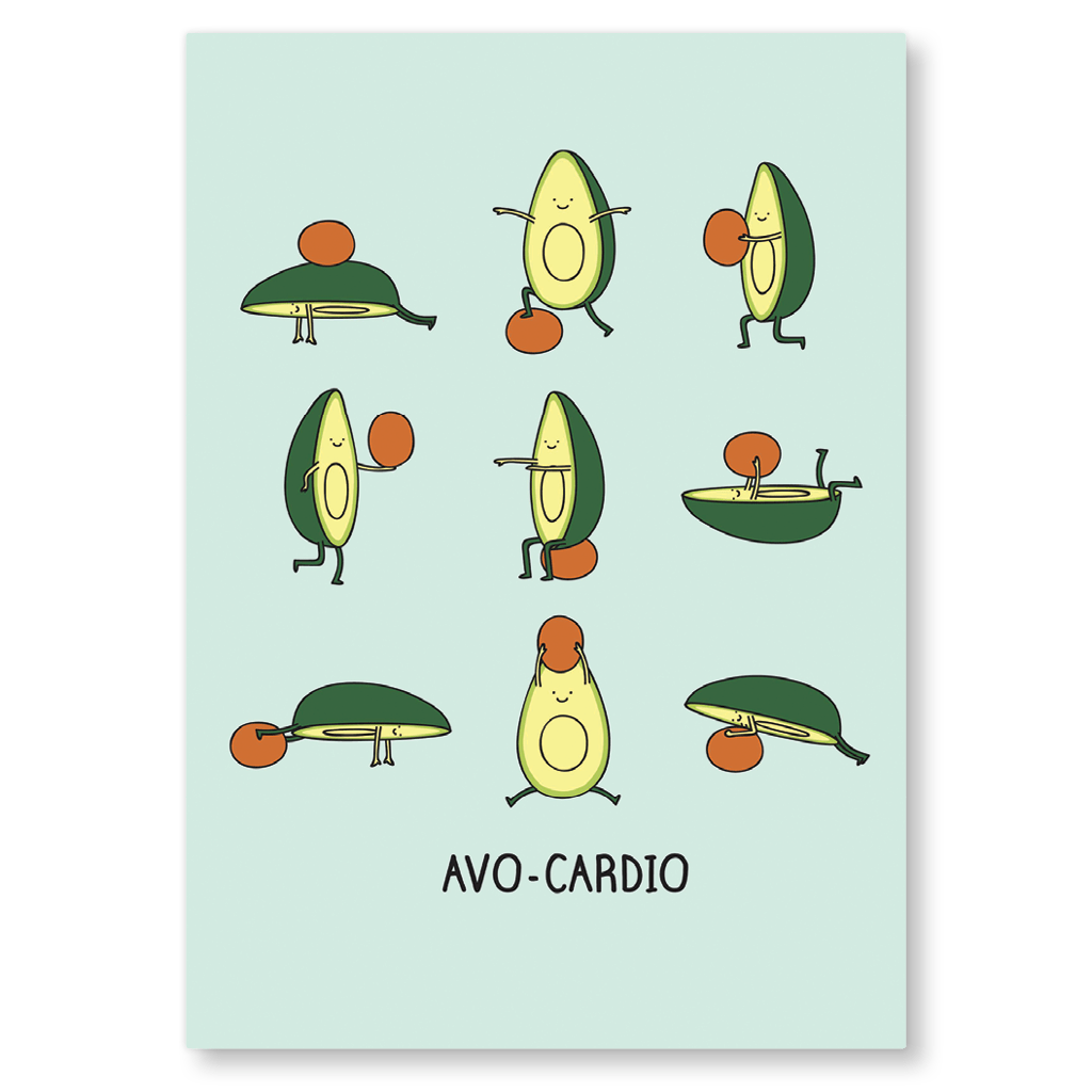 Avo Cardio Postcard