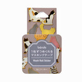 Cat Cookie Washi Roll Sticker Bande (150 pieces)