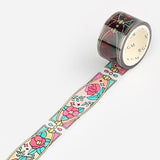 Stained Glass Girl's Dream Washi Tape Foil BGM