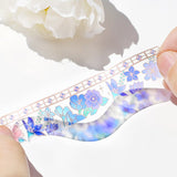 Stained Glass Dream Flower Washi Tape Foil BGM