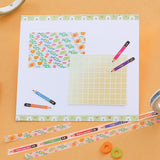 Alpaca Slim Washi Tape BGM