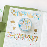 Curtain Decoration Washi Tape Foil BGM