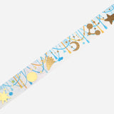 Star and Moon Decoration Washi Tape Foil BGM