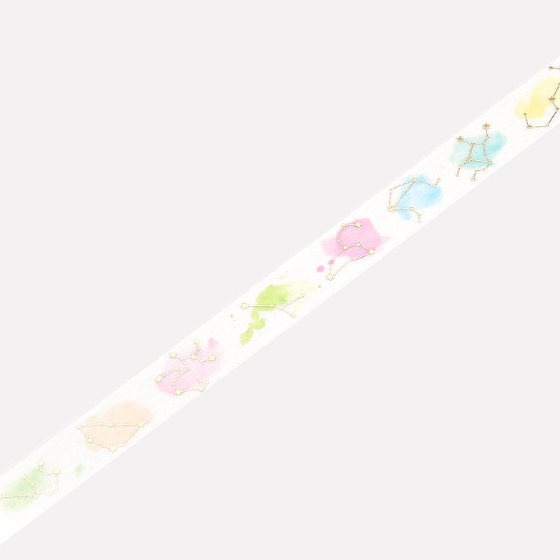 Colorful Constellation Washi Tape Foil BGM
