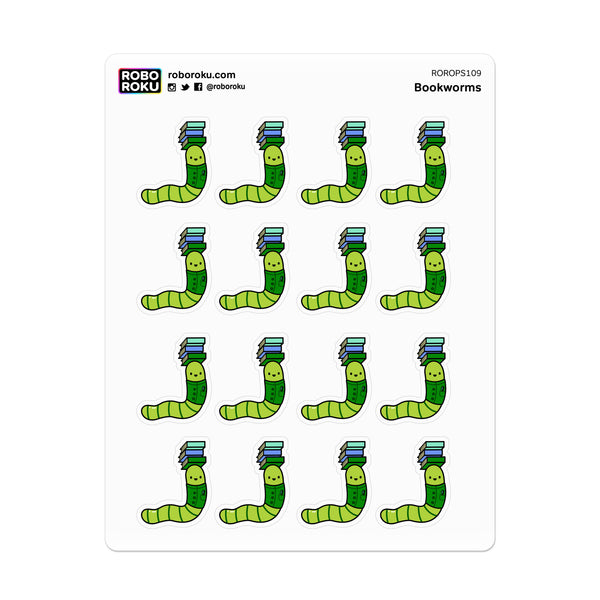 Bookworms Planner Stickers